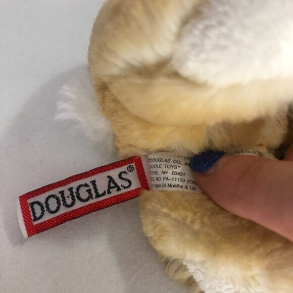 Douglas Cuddle Toy Plush Bunny Lil Handful Stuffed Animal Rabbit 5" - Picture 6 of 7